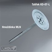 LIKOV Fasádní hmoždinka WKRET-MET ® - MLN celokovová s talířkem KD-07-L délka 200mm LIKOV Fasádní hmoždinka WKRET-MET ® - MLN celokovová s talířkem KD-07-L délka 200mm